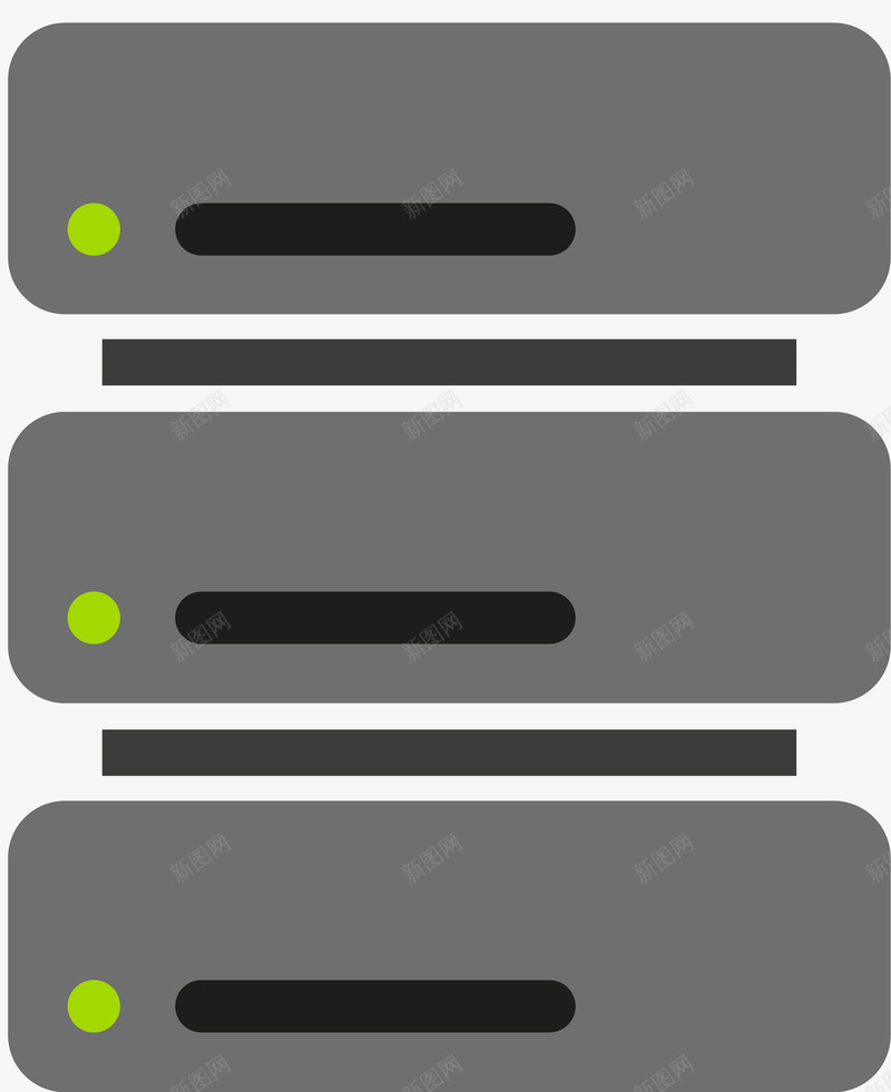 灰色扁平风格服务器矢量图ai免抠素材_88icon https://88icon.com 卡通 扁平风格 数据库服务器 灰色 灰色数据库 矢量服务器 网络 矢量图