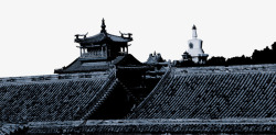 中国传统屋檐素材