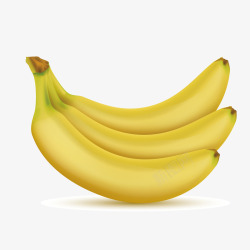 一串香蕉矢量图素材