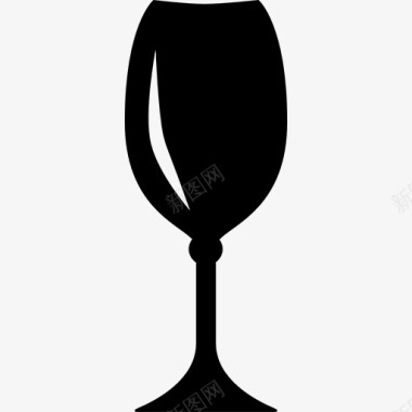 红酒杯图标图标