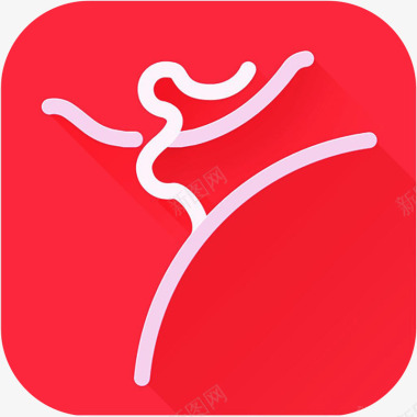 小红书手机logo手机全民广场舞教学大全体育图标图标