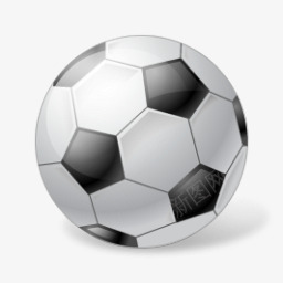 足球体育运动器材图标图标