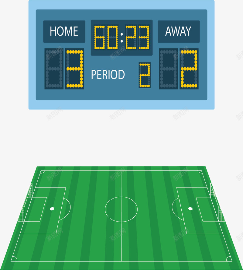 足球比赛蓝色计分板矢量图ai免抠素材_88icon https://88icon.com 世界杯 矢量png 矢量图 蓝色计分板 计分板 计分表 足球 足球比赛