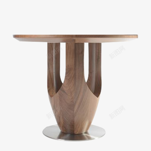 圆形木桌子png免抠素材_88icon https://88icon.com 家具 摆设 艺术 设计感