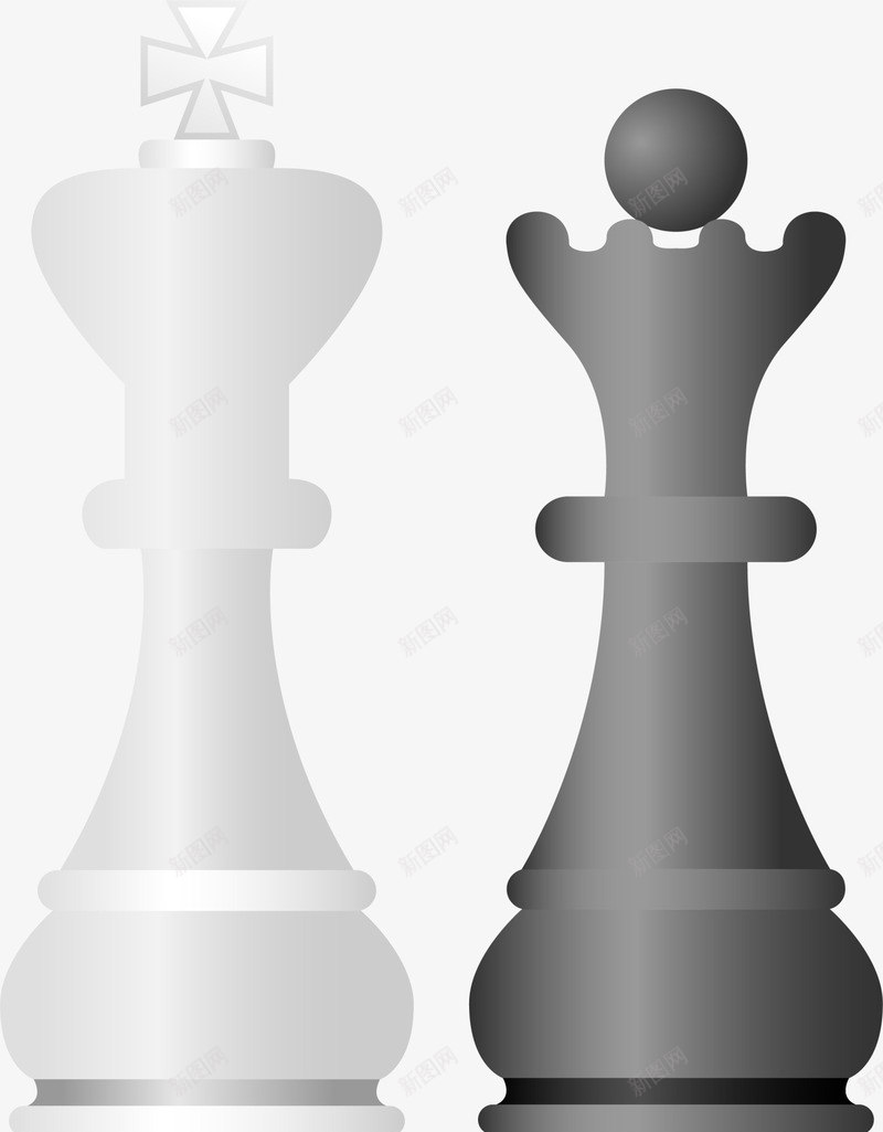 黑色简约棋子png免抠素材_88icon https://88icon.com 下棋 国际象棋 比赛 竞技 装饰图案 西洋棋 象棋 黑色棋子