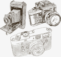 3款手绘相机素材