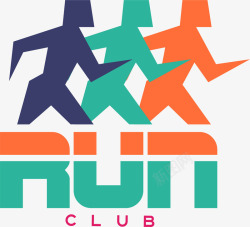 田径项目运动项目跑步logo图标高清图片