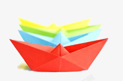 折纸纸船素材