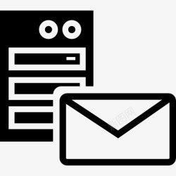 电子邮件概述服务器的电子邮件概述图标高清图片