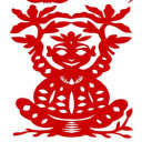 中国年设计中国年贺新春剪纸图标图标