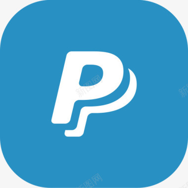 Paypal财务金融付款贝宝大众服务图标图标