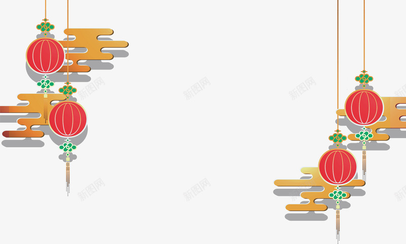 新春红色灯笼装饰png免抠素材_88icon https://88icon.com 中国风 喜庆 新年灯笼 新春灯笼 灯笼装饰 红色灯笼