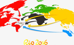 里约奥运会背景素材