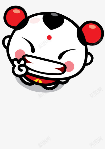 可爱娃娃png免抠素材_88icon https://88icon.com 中国娃娃 剪刀手 卡通 招财童子