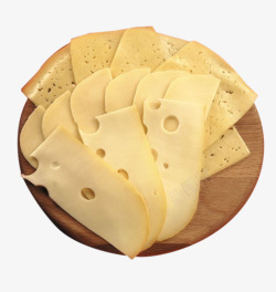 瓷盘中的奶酪砧板中的奶酪高清图片