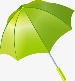 绿色太阳伞素材