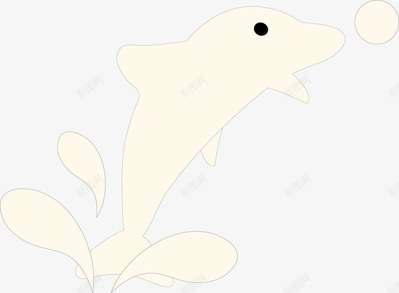 海豚剪影矢量图ai免抠素材_88icon https://88icon.com 卡通海豚 手绘海豚 海豚 海豚剪影 海豚跳跃 跳跃 矢量图