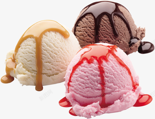 冰淇淋球甜品png免抠素材_88icon https://88icon.com 下午茶 冰淇淋球 点心 甜品