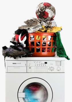 衣物洗涤肮脏衣物高清图片