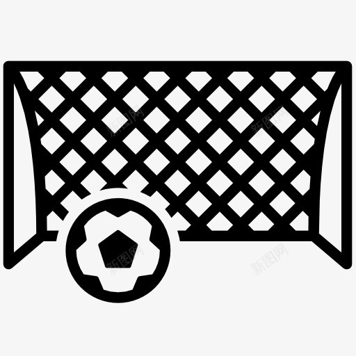 soccer71png免抠素材_88icon https://88icon.com 球门 足球