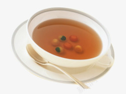 碗里可口的清汤素材