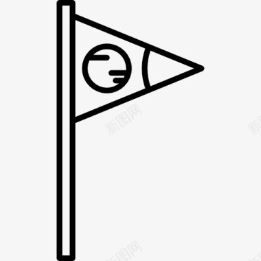 符号旗图标图标