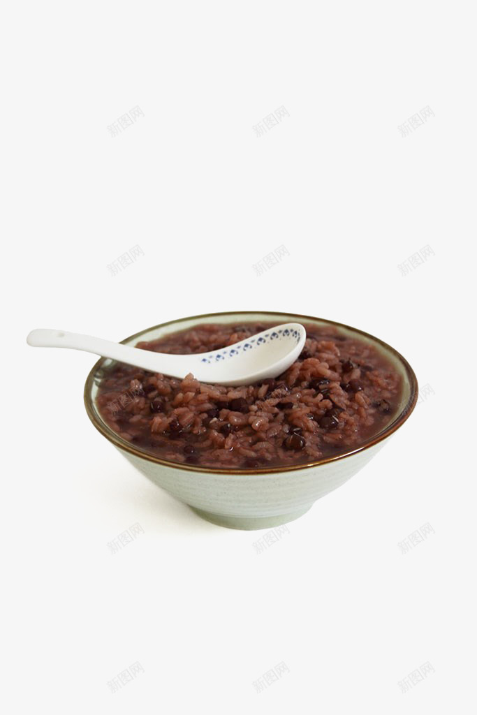 红豆粥png免抠素材_88icon https://88icon.com 甜品 红豆 红豆粥