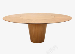 木质圆桌素材