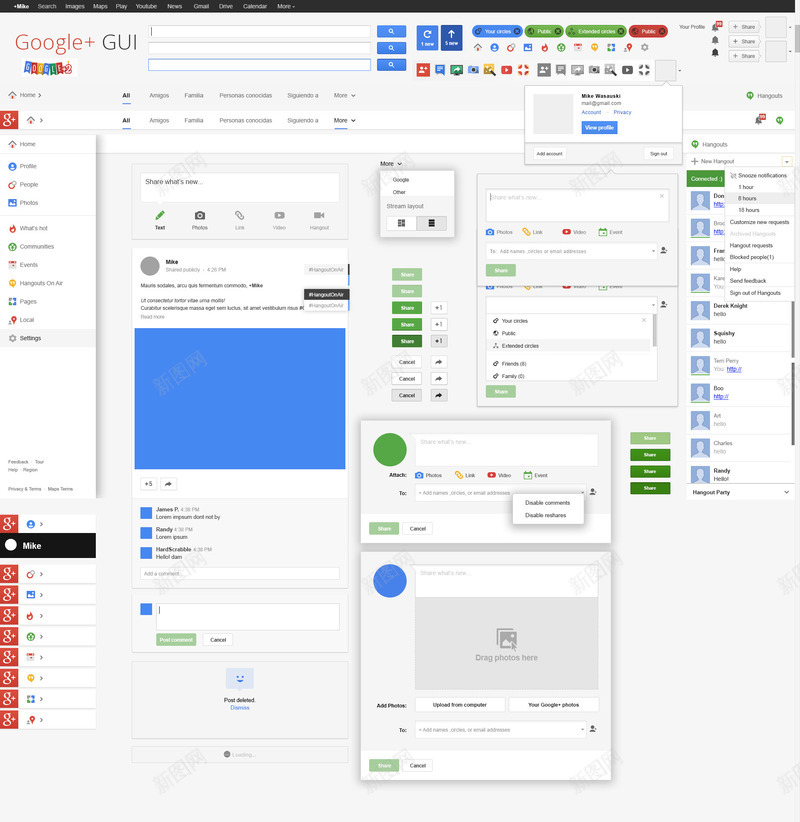 网页控件合集uiPSD源文件png免抠素材_88icon https://88icon.com ui控件设计 控件设计PSD 网页控件设计