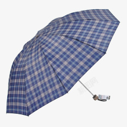 全自动天堂伞雨伞三折素材
