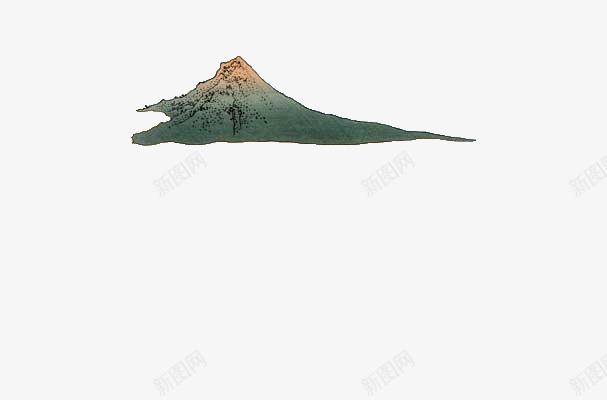 水墨风格远处高高的山png免抠素材_88icon https://88icon.com 水墨 远处 风格 高高的