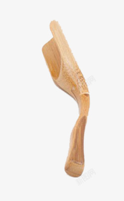 便捷家具木头材质汤勺高清图片