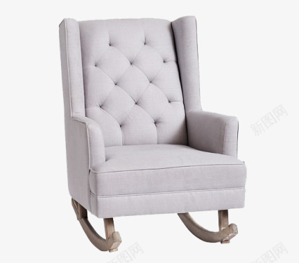沙发剪影沙发椅图标白色沙发椅图标
