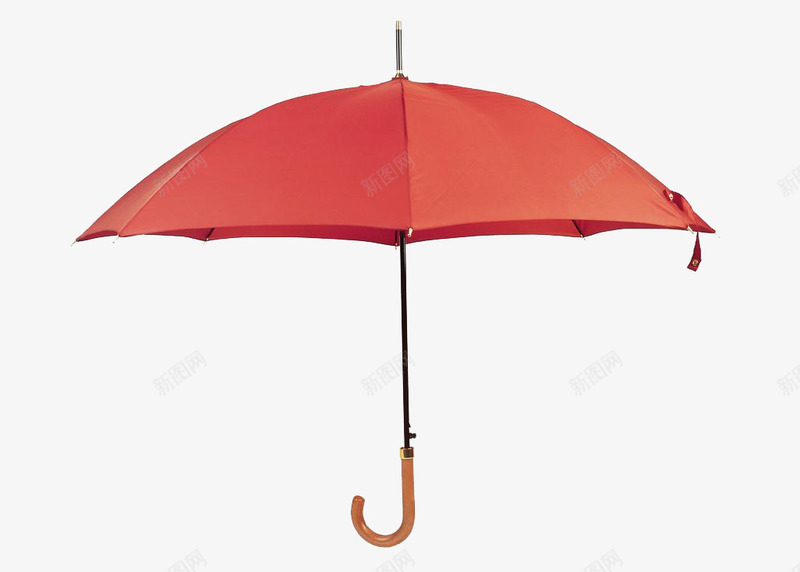 红色长把雨伞png免抠素材_88icon https://88icon.com 产品实物 日用百货 红色 雨伞