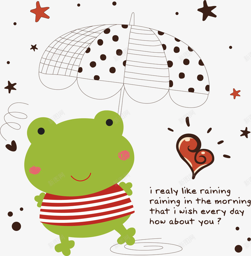 雨伞下的青蛙矢量图ai免抠素材_88icon https://88icon.com 卡通 卡通青蛙 可爱 益虫 青色 青色青蛙 矢量图