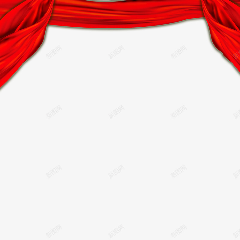 红彩带图案png免抠素材_88icon https://88icon.com 彩带 窗帘图案 红布 红彩带