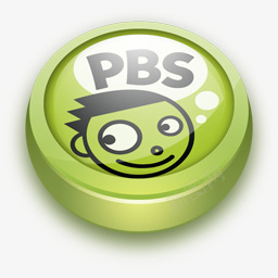 pbs国外电视台徽标图标图标