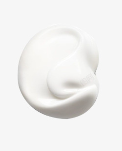 白色浓郁奶香固体造型素材