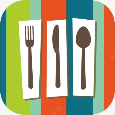 美食香肠手机西餐菜谱大全美食佳饮app图标图标