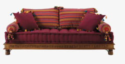 红色沙发欧式素材