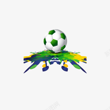 高清巴西足球巴西足球logo图标图标