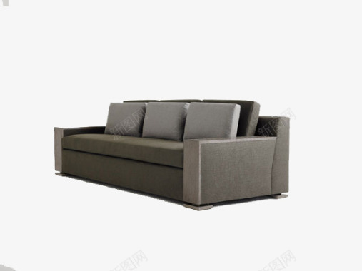 现代沙发沙发图标3d家居模型现代沙发图标