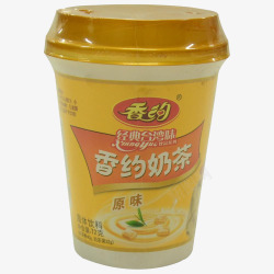 固体奶茶原味香约奶茶高清图片