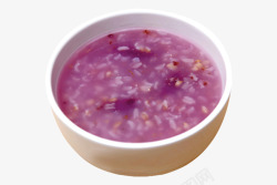 甜品甜汤紫薯大米粥高清图片