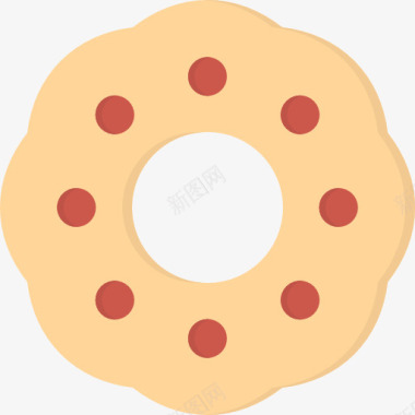 板栗饼干饼干图标图标