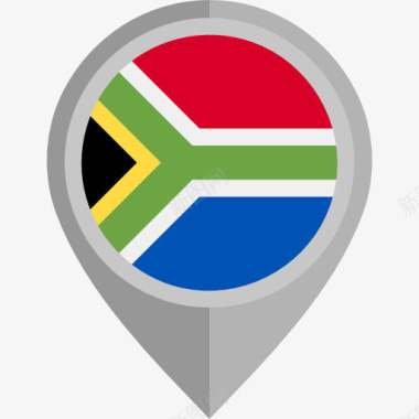 赛车旗南非图标图标