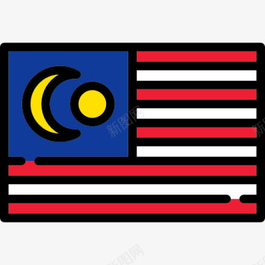 民族刺绣马来西亚都图标图标