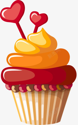美味小蛋糕素材