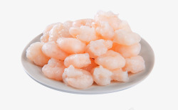 一盘虾仁素材