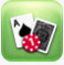 卡赌场芯片扑克ikonroundicons图标图标